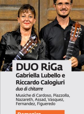 Gabriella Lubello e Riccardo Calogiuri